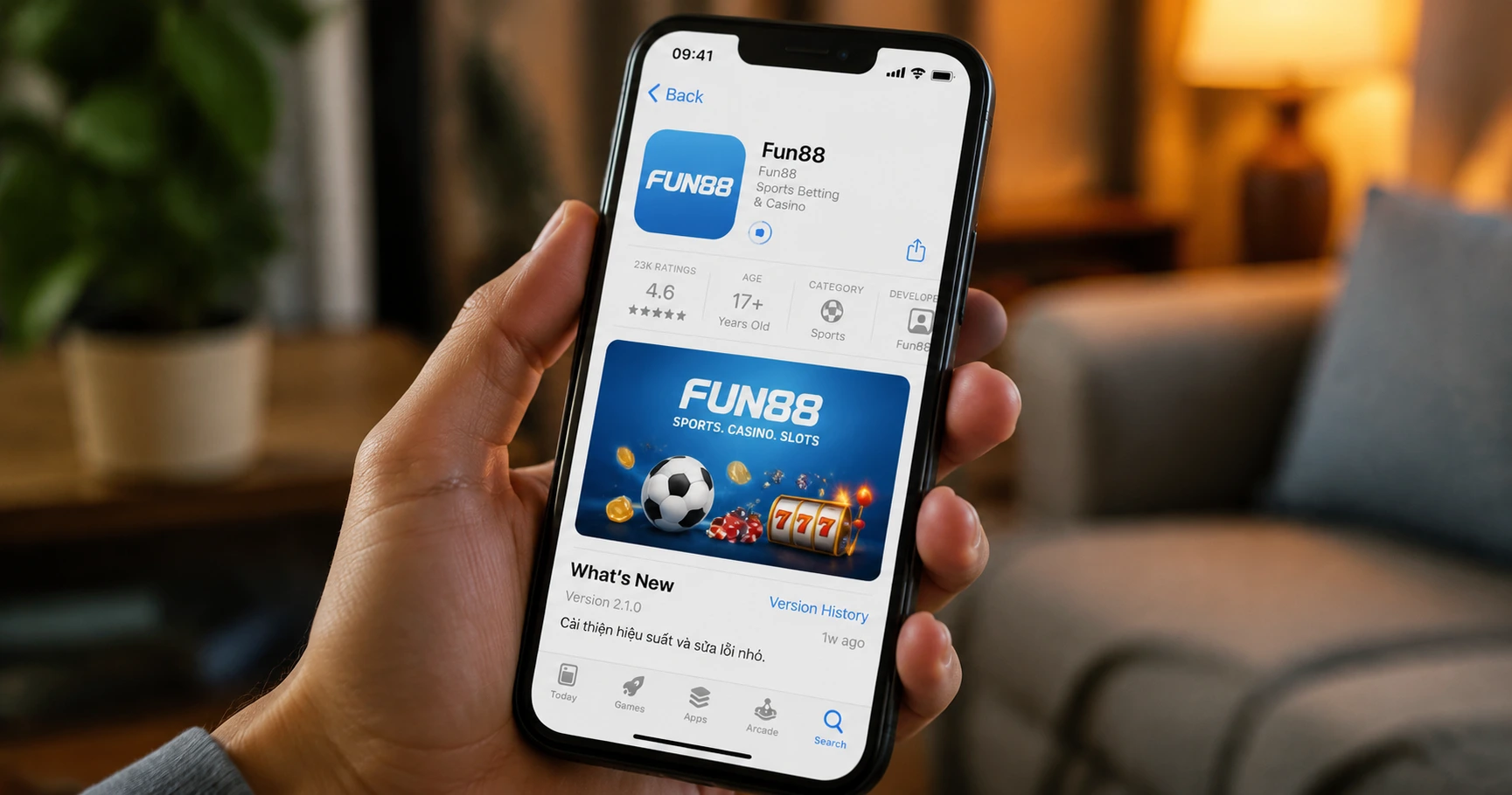 Hướng Dẫn Chi Tiết về thiết lập và cài đặt ứng dụng fun88 mobile dành cho ios - image 2