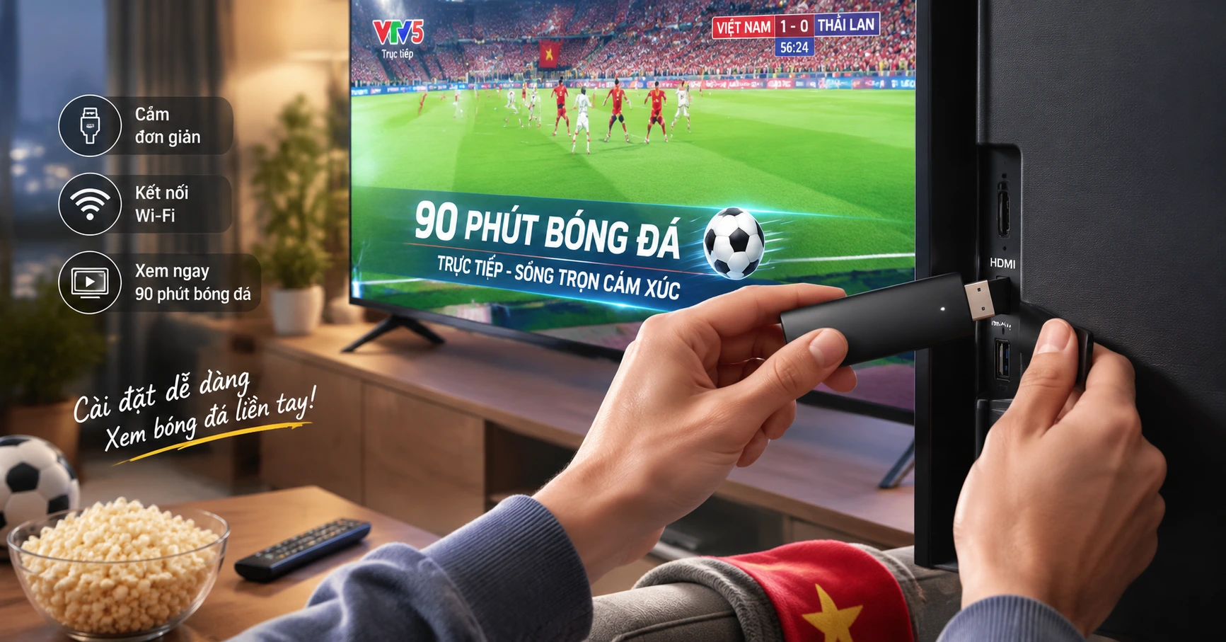 Các phương pháp để xem 90p tv trên smart tv - image 2